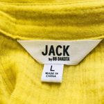 Jack by BB Dakota Wallen Top In Yellow size L Photo 4
