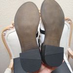 Charles David Charles by  Calvin Block Heel Black Gladiator Sandals Photo 5