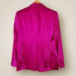House of Harlow 1960 Satin Blazer Pink One Button Women's Small Holiduy Photo 5