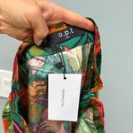 O.P.T. Tiered Midi Skirt in Tropical Print S Photo 2