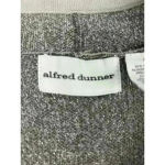 Alfred Dunner  Women's Silver Sparkly Waterfall Open Cardigan Size S Photo 5