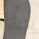 Isabel Marant  Hellea Slide Sandals White Quilted Leather & Beige Suede Size 37 Photo 3