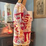 Glima Y2K Colorful Text Collage Floral Print Graphic V Photo 4