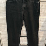 Tommy Hilfiger VINTAGE  Black Jeans 7 x 32 Stretch Logo Spell Out Pocket Y2k Photo 0