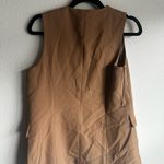 Sincerely Jules Tan Sleeveless Vest Brown Photo 4