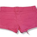 Blue Asphalt Denim Shorts Size 7 Jean Shorts Cut Off Distressed Daisy Dukes Pink Cheeky Photo 1