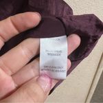 Parker Deep Purple Dallas Silk Halter Cutout Bow Top Photo 6