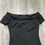 Guess Black Off Shoulder Mini Dress Size Medium Photo 1