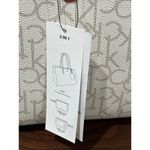 Calvin Klein Monogram Signature Cream w/Red Satchel Hand-Bag Khaki Logo H7DDJ6YQ Photo 73