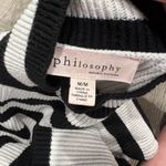 Philosophy  medium striped sweater Photo 8
