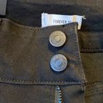 Forever 21 NWT  Curvy High Rise Black Skinny Leg Jeans SIZE 30 Photo 2