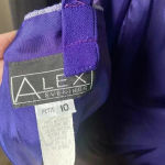 Alex Evenings ROYAL BLUE MOTHER OF THE BRIDE DRESS AND JACKET WITH JEWELS 10P Photo 14