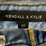 Kendall + Kylie High Waist Distressed Raw Hem Dad Jean 25 Casual Boho Festival Photo 10