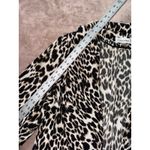 Calvin Klein Leopard Animal Print Open Front Jacket Size 1X Photo 6