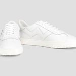 Stuart Weitzman Daryl Leather Lace Up Low Top Sneaker Size 10 Women's Photo 0