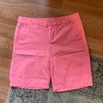 Gap Size 0 Pink Boyfriend Roll Up Shorts Photo 0