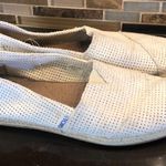 Toms ivory fabric flats Photo 0