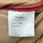 Tadashi Shoji  Red Laser Cut Dress Women’s Size 14 Sheath Lined Formal Photo 7