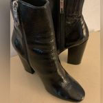 Kendall + Kylie  women black patent leather heel boots size 8.5 Photo 0