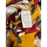 Oddi Women's  Floral Maxi Dress Yellow 1XL Photo 6