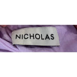 NICHOLAS Henna Tiered Gathered Cotton Photo 5