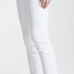 Mother Denim The Looker Crop Jeans in Mirror Mirror White Size 25 Photo 1