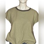 THML  Cream and Red Polka Dot Sleeve Sweatshirt Size XSMALL Photo 3