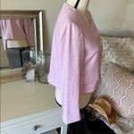 Ann Taylor NWT  The Crew Neck blazer Jacket Cross Weave Fragrant Lilac 4​ Photo 7