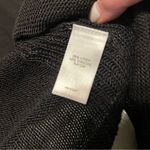 J. Jill‎ Linen Blend Sleeveless Duster Knit Cardigan SZ Small Black Coastal NEW Photo 2