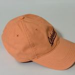 Carhartt Baseball Cap Peach Orange Embroidered Logo Adjustable Strap Photo 3