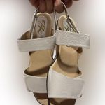 Ros Hommerson Womens Leather Vero Velcro Double Band Sling Sandal Photo 0