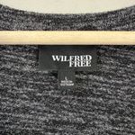 Wilfred Aritzia  Free Devinette V-Neck Sweater Pullover Women's Large Gray Cozy Photo 7