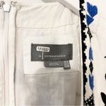 Anthropologie Sweetheart Embroidered Minidress Blue White Floral Size US 2 Photo 3