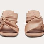Everlane The Day Twist Heels in Blush Tan 6.5 New Womens High Sandals Photo 2