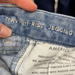 American Eagle  Curvy High Rise Jegging Skinny Jeans Light Wash Women’s 2 Photo 8