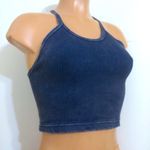 Free People | FP Movement | Deepest Navy Happiness Runs Crop Tank Blue Photo 4