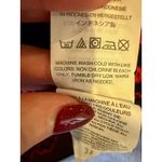 J.Crew  Dress Women Medium Navy Red Embroidered Eyelet Bell Sleeve Mini Preppy Photo 10