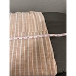 Splendid Collection Peach & Beige Sleeveless Drawstring Maxi Sundress Dress S Photo 7