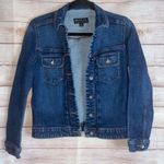 Lee Modern series denim jacket size small blue stretchy coat button jean trendy Photo 1