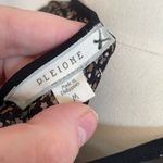 Pleione Sheer Speckled Long Sleeve Pullover Blouse- Black- Size Medium Photo 6