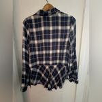 Lucky Brand NWT  plaid shirt size small. 
Shirt tails in the back. See pics! Photo 3