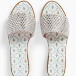 Hill House NWT  The City Slide in Sand Rhinestone Size 36.5 (6 US) Photo 0