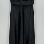 Ever Pretty  Womens Black Satin Maxi Gown Dress Size 6 Gala Event Black Tie Long Photo 0