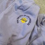 LA lakers hoodie Purple Size L Photo 4