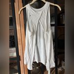 Lululemon  embroidered all tied up open back tank workout tee vitasea logo Photo 2