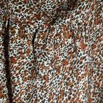 Max edition  Multicolor Animal Print Short Sleeve Blouse XL Photo 6