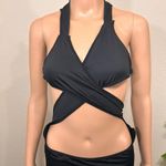 Black Strappy Club Sexy Dress New Photo 1