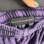 Petals by Petals and Peacocks I Fly You Fly Purple Wash Sweatpants Photo 5