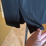 Free People Vintage  Black Slinky Travel Skirt w/ 2 front slits Size Small Photo 1