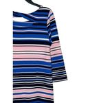 Lilly Pulitzer Lilly‎ Pulitzer Women's Dress Swim Stripe Bay Knit Key Hole Back Pink/Blue Small Photo 7